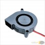 aafaqasia Dual ball bearing 5015 fan blower cooler 12v 24v 50mm 5015 fan 12v 24v Ender 3 fan 50mm dual ball bearing fan blower c