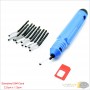 aafaqasia 1 Set Tools Plastic Pocket Knife NB1100 Scraper + 10pc BS1010 Blades Trimming 1 Set Tools Fixed Handle Plastic Burr Po