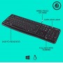 aafaqasia Logitech K120 Ergonomic Desktop USB Wired English Letters Keyboard Logitech K120 Ergonomic Desktop USB Wired Keyboard