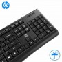 aafaqasia HP K200 Wired USB Keyboard Gaming Office Original English Arabic Letters HP K200 Wired USB Keyboard Gaming Office Orig