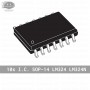 aafaqasia 10x Integrated Circuit LM324 LM324N SOP-14 IC 10x Integrated Circuit LM324 LM324N SOP-14