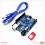 aafaqasia Arduino UNO R3 SMD 328P + USB Cable Arduino UNO R3 SMD 328P + USB Cable