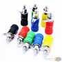 aafaqasia 10x Terminal Blocks JS-919 4mm Amplifier Jack Mount Connector 10x Terminal Blocks JS-919 4mm Amplifier Jack Mount Conn