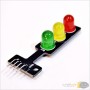 aafaqasia 5V Mini Traffic Light Red Yellow Green LED Display  5MM 5V Mini Traffic Light Red Yellow Green LED Display Module