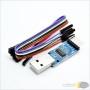 aafaqasia CH340 Serial Port Debugger USB to TTL Converter module STC CH340 Serial Port Debugger USB to TTL Converter CH340G modu