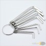 aafaqasia HEX Key Set 1690 - 8pcs 1.5, 2, 2.5, 3, 4, 5, 5.5, 6mm HEX Key Set 1690 - 8pcs 1.5,2,2.5,3,4,5,5.5,6mm