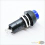 aafaqasia 2x PBS-11A PBS-11B 12mm self-locking Plastic Push Button Switch 3A 250V AC 2PIN PBS-11A PBS-11B 12mm self-locking Plas