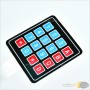 aafaqasia Keypad 4x4 Matrix Array 16 Key Membrane Switch Keypad 4 x 4 Matrix Array 16 Key Membrane Switch Keyboard
8 pins connec