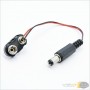 aafaqasia 2x 9V Battery Adapter Snap Connector with DC Jack 5.5x2.1 Cable 2x 9V Battery Adapter Snap Connector with DC Jack 5.5x