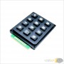 aafaqasia Matrix Switch Keyboard 4x4 3x4 ABS Plastic Keys Matrix Switch Keyboard 4x4 3x4 ABS Plastic Keys